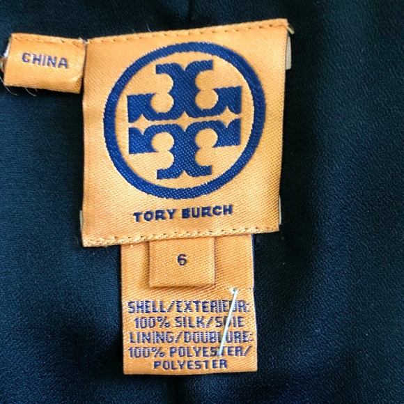 Tory Burch Black Silk Ruffle Top - Picture 10 of 10